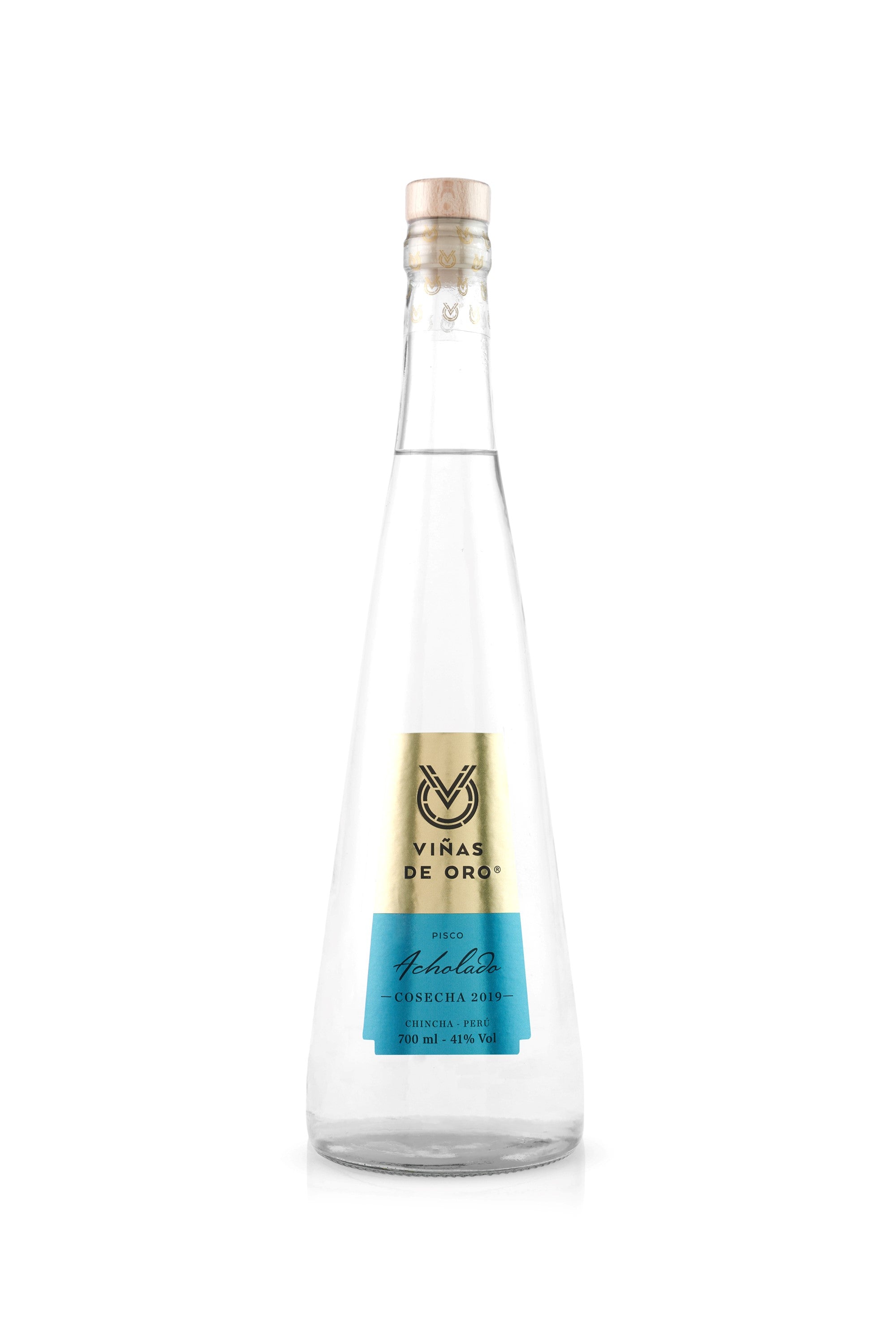 Vinas de Oro Acholado 41° Pisco Premium
