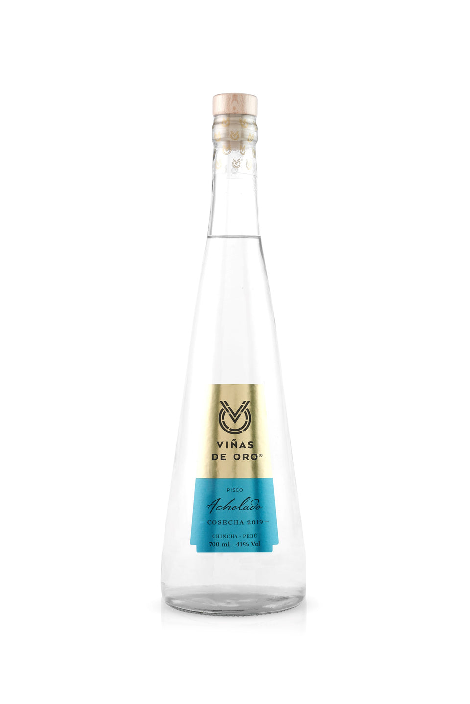 Vinas de Oro Acholado 41° Pisco Premium