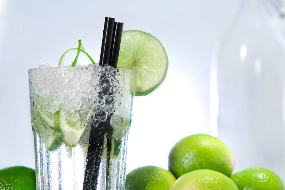 Der echte Bio Trinkhalm 7,5 x 150mm ( 1000 Stück )