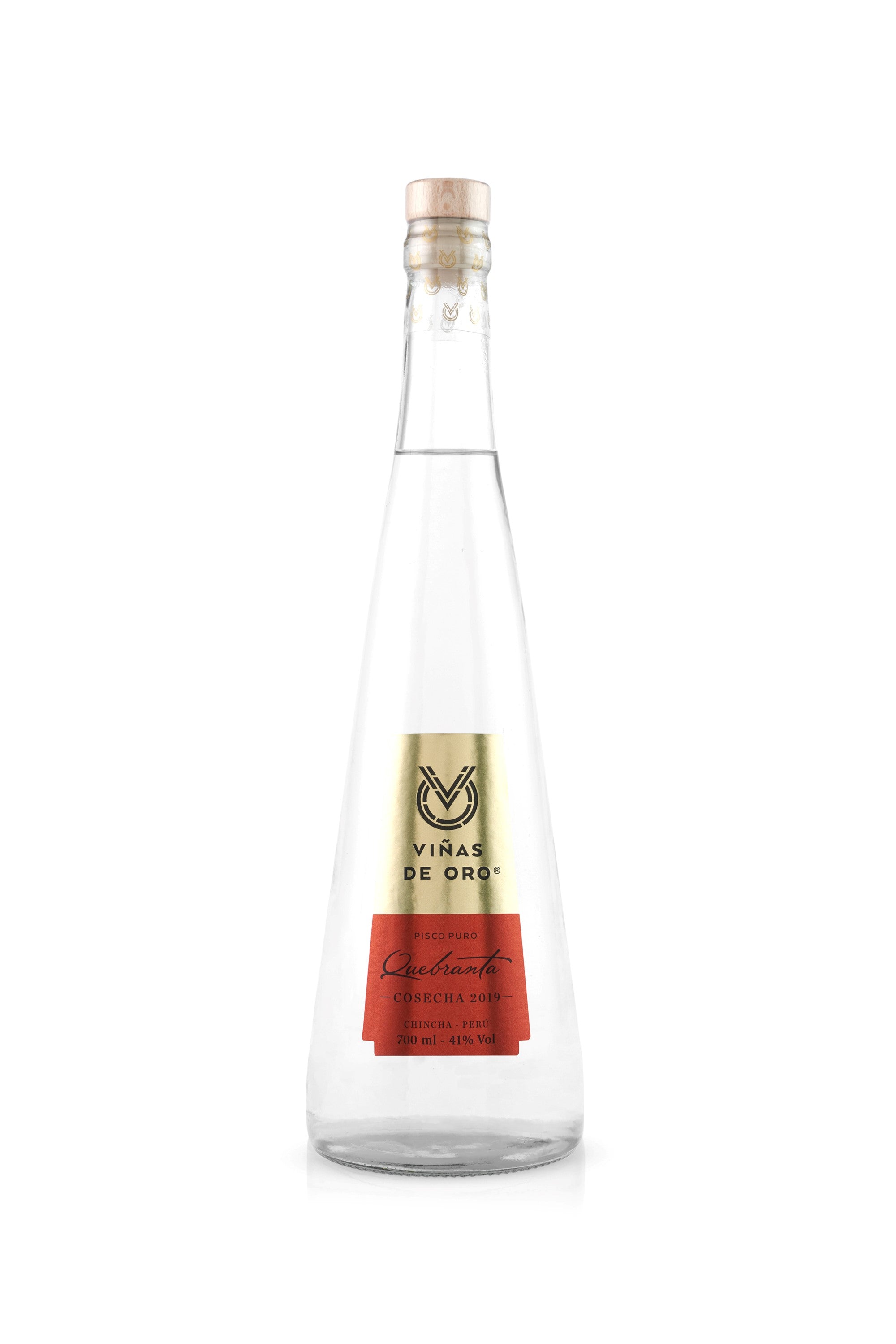 Vinas de Oro Quebranta 41° Pisco Premium