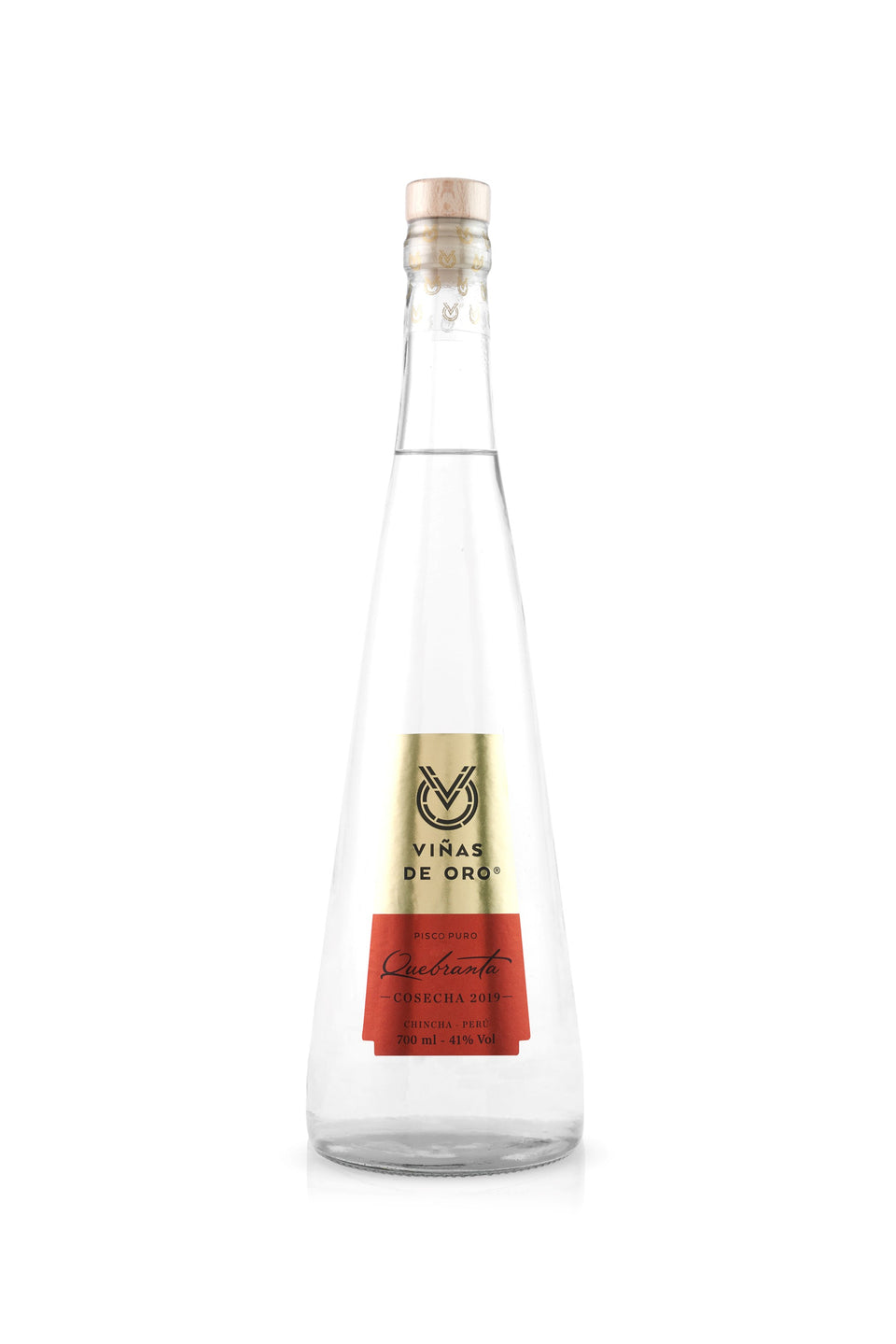 Vinas de Oro Quebranta 41° Pisco Premium