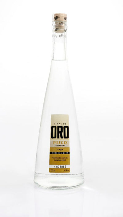 Vinas de Oro Italia 41° Pisco Premium