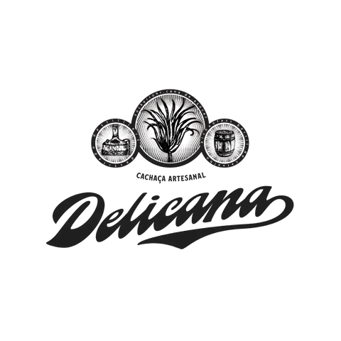 Delicana Cachaça Artesanal Logo – Premium Cachaça aus Brasilien