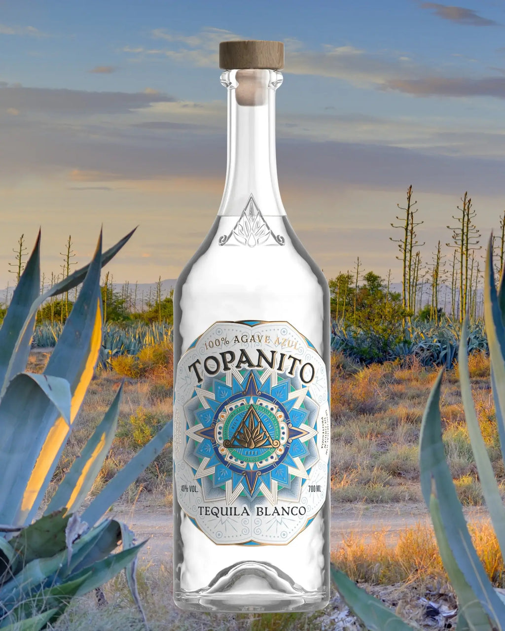 Topanito Blanco Tequila 0,70 L