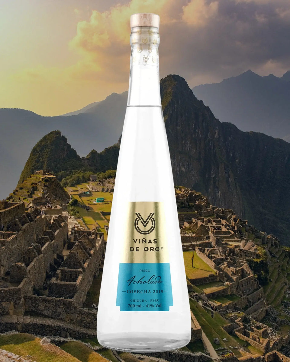 Viñas de Oro Acholado 41° Pisco Premium